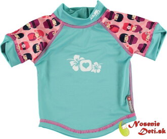 Detské tričko s UV filtrom 50 Pop In Kokeshi Doll