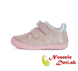 Dievčenská jarná jesenná obuv DD Step topánky Svetloružové 078-337A