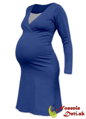 Tehotenská nočná košeľa na kojenie DR Eva Jeans
