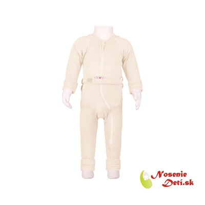 Detsky Overal Merino Vlna Manymonths Prirodny