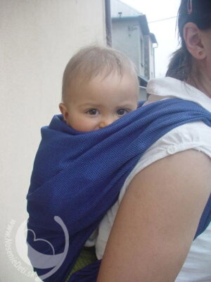 Babyšatka Storchenwiege Leo modrý