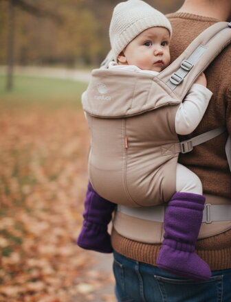 Merino vlnené vysoké čižmičky pre deti Manymonths Winter West Wind Rose