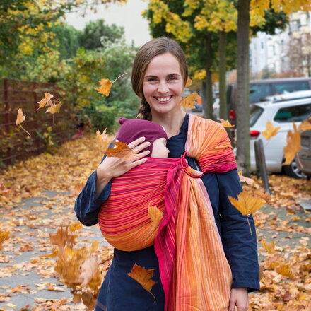 Ring Sling Girasol Firework Red
