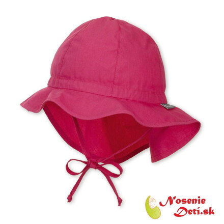 Detský letný klobúčik s UV filtrom 50+ Sterntaler Magenta