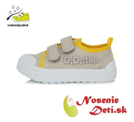 Dětské letní plátěnky D.D. Step Béžové CSB-361