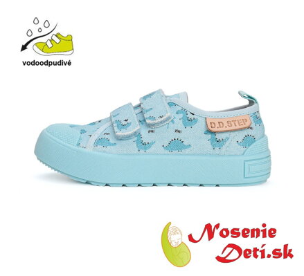 Dětské letní plátěnky D.D. Step Sky Blue Dino CSB-41812