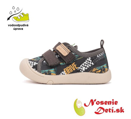 Chlapčenské letné plátenky D.D. Step C100-61391 Chocolate Racing