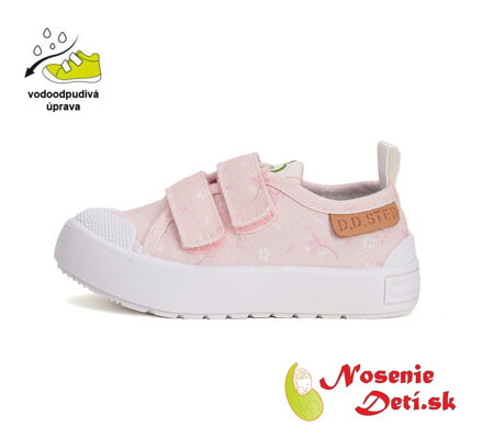 Dievčenské letné plátenky D.D.Step C096-51514 Baby Pink Kvietky