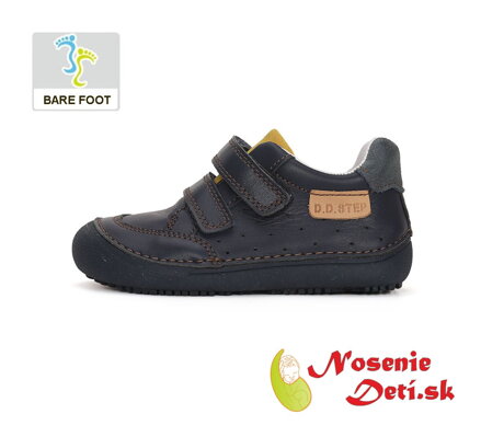 Barefoot jarná jesenná chlapčenská obuv DD Step topánky Royal Blue 063-41377A
