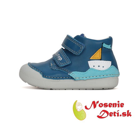 Barefoot alternativa celoroční boty D.D. Step Bermuda Blue Loďka 066-41733