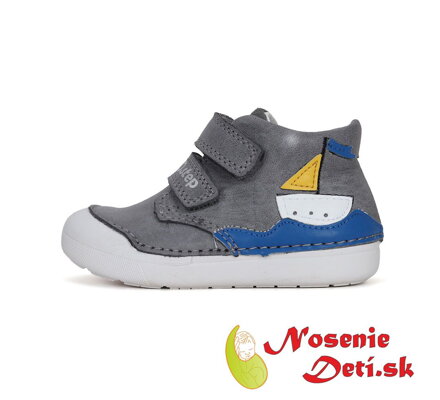 Barefoot alternativa celoroční boty D.D. Step Grey Loďka 066-41733A