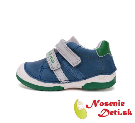 Chlapčenské prechodné topánky D.D. Step 038-51626 Royal Blue