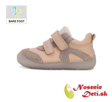 Barefoot dívčí obuv D.D. Step boty Cream 063-41948C