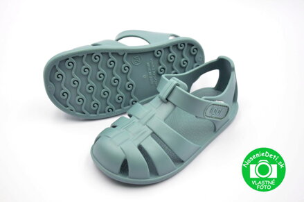 Detské sandále Igor Nemo Solid New Green Tmavozelené