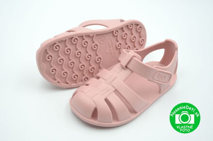 Dievčenské sandále Igor Nemo Solid Soft Pink Svetloružové