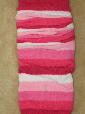 Návleky Design Socks (4 farby) Ružová - tmavý lem