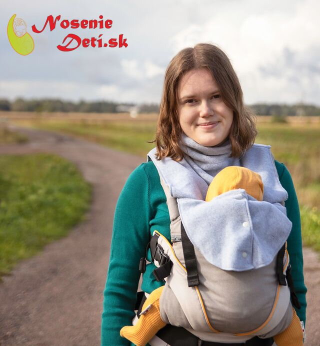 MaM nákrčník 2v1 Šedý