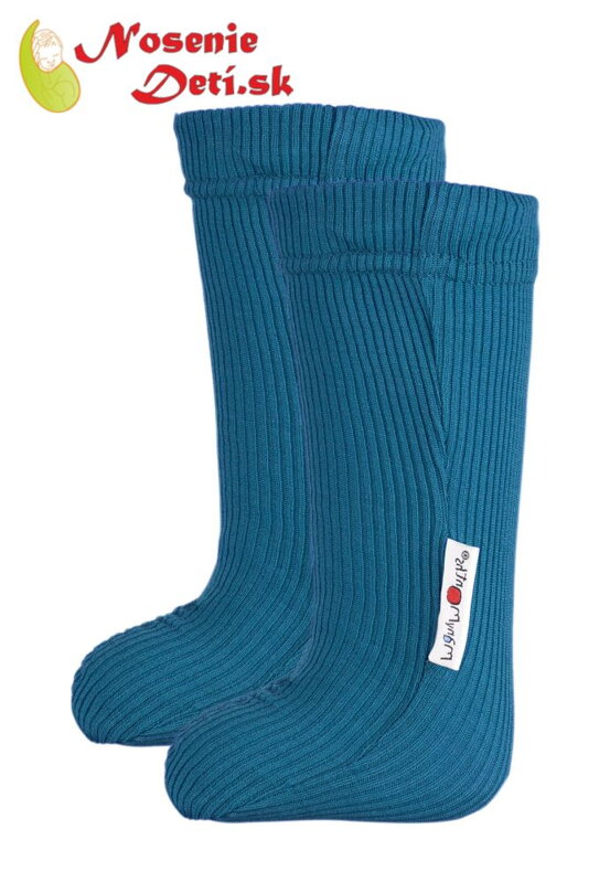 Detské vysoké merino ponožky capačky pre bábätká Manymonths Mykonos Waters Detské vysoké merino ponožky capačky pre bábätká Manymonths Mykonos Waters