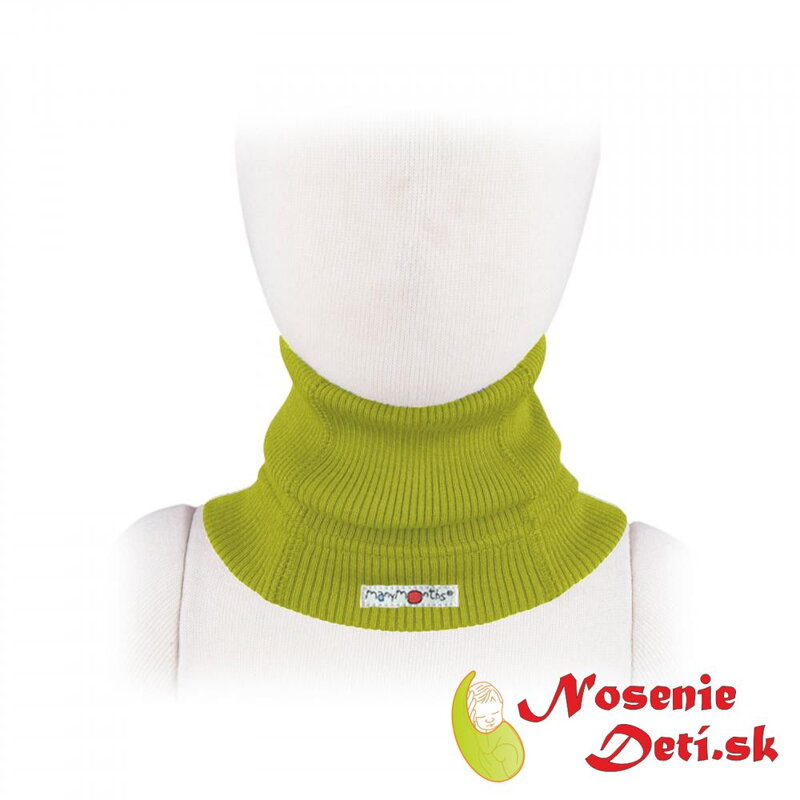Merino vlna nákrčník Manymonths multitube KID Pea Purée Merino vlna nákrčník Manymonths multitube KID Pea Purée