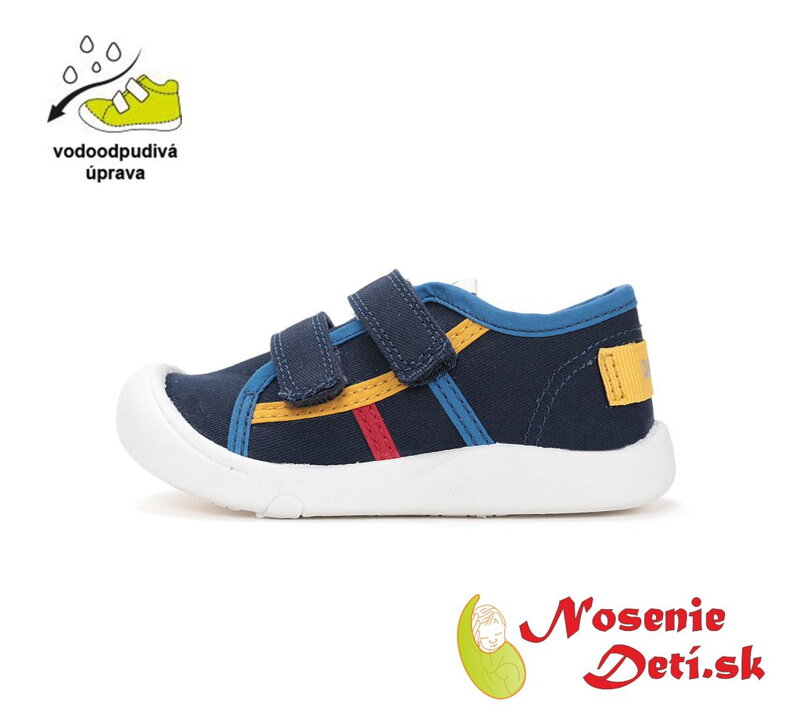 Chlapčenské letné plátenky D.D. Step C100-61143B Royal Blue