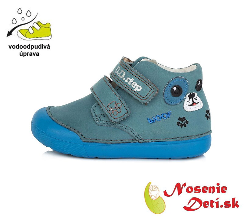 Barefoot alternatíva chlapčenské topánky DD Step Modré Havko 066-688A