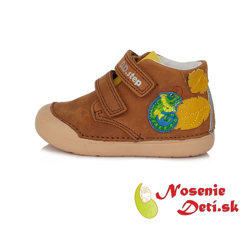 Barefoot alternatíva chlapčenské prechodné topánky DD Step Hnedé chameleón 066-933B Barefoot alternatíva chlapčenské prechodné topánky DD Step Hnedé chameleón 066-933B