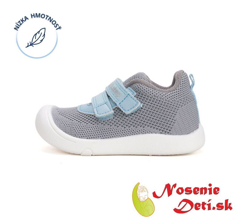 Detské sieťované tenisky D. D. Step F100-61859A Dove Grey