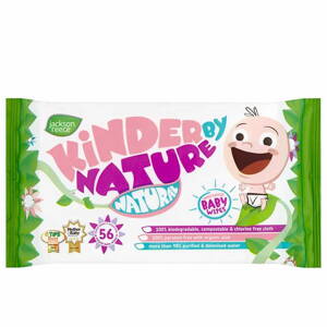 Jackson Reece vlhčené obrúsky Natural 56 ks