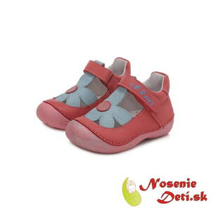 Detské dievčenské balerínky ružové DD Step 015-200B