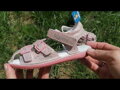 Dievčenské barefoot sandále Ružové DD Step 080-333C