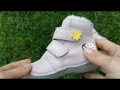 Dievčenské zimné topánky alternatíva barefoot D.D. Step Mauve Lienka  W015-42562B