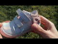 Barefoot dievčenské prechodné topánky DD Step Striebornoružové Mašľa 070-363