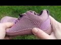 Dievčenské barefoot sieťované tenisky Protetika Gael Old Pink 