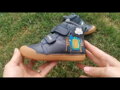 Chlapčenské zimné topánky barefoot alternatíva DD Step Tmavomodré Traktor 066-359A