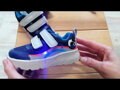 Detské ultraľahké svietiace športové tenisky D.D. Step Royal Blue F083-51890