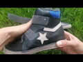Chlapčenské zimné vyššie topánky D.D. Step Royal Blue Hviezda 040-42987B
