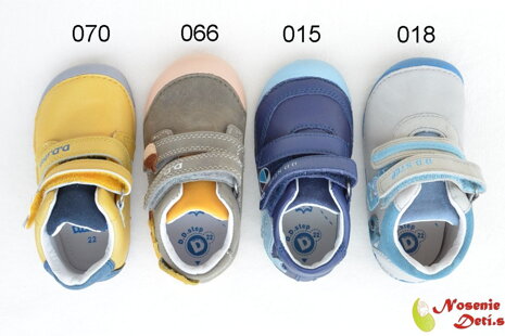 DD Step prechodné topánky - porovnanie modelov vo veľkostiach 19-25